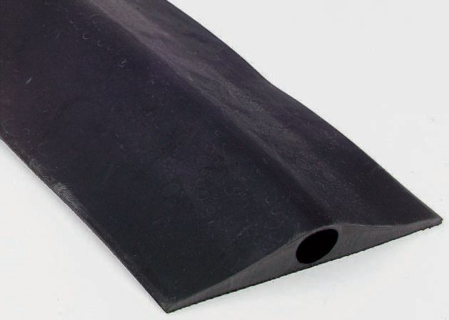 RS PRO 4.5 m Black Cable Cover in Rubber, 23 mm ID