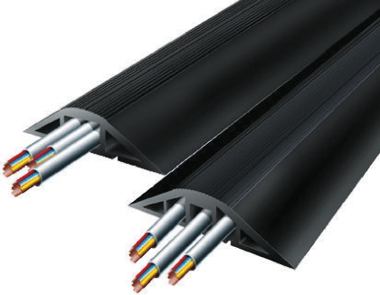 RS PRO 4.5 m Black Cable Cover in Rubber, 14 mm ID