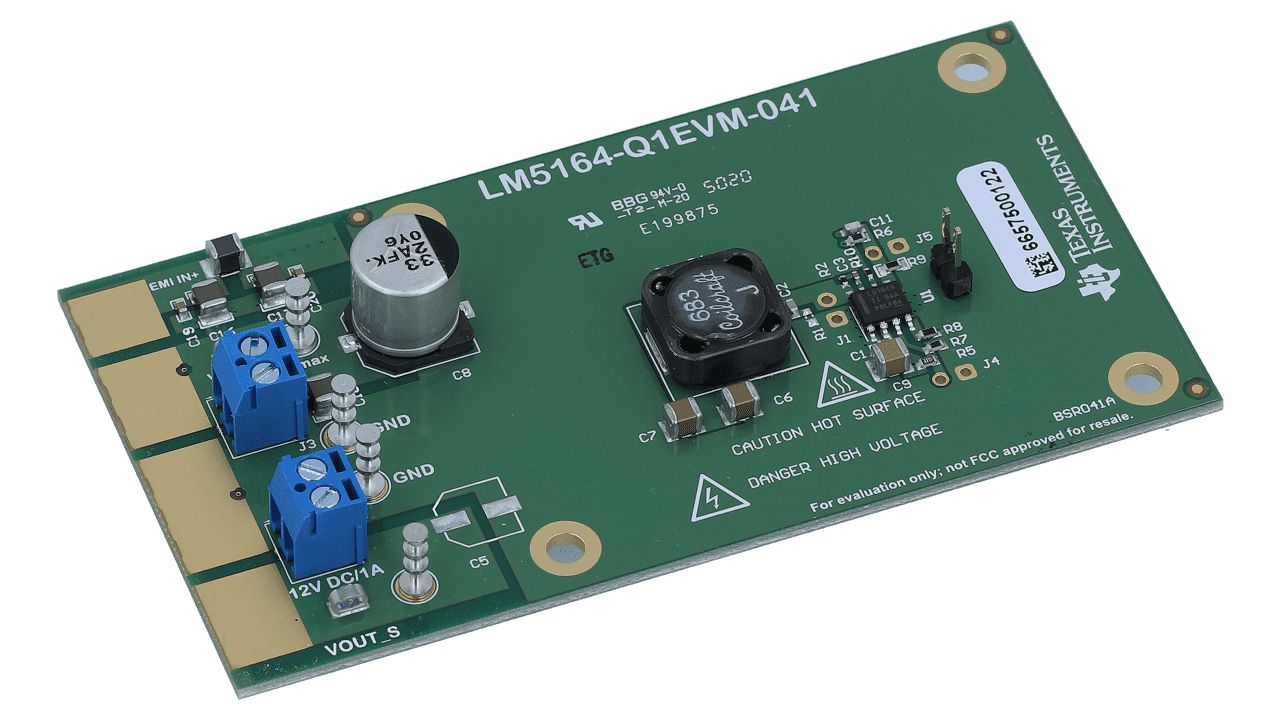 Texas Instruments Synchronous Step-Down Converter Evaluation Module Synchronous Step-Down Regulator for LM5164-Q1 for