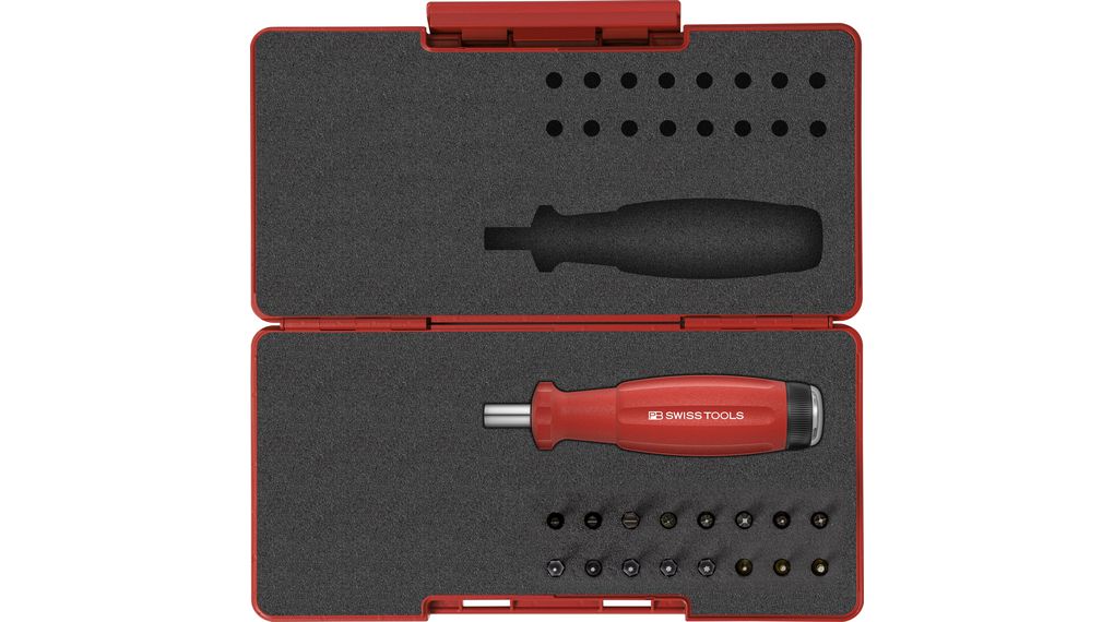 PB SWISS TOOLS Digital Hex Torque Screwdriver & Bit Set, 1 → 5Nm, ±6 % Accuracy
