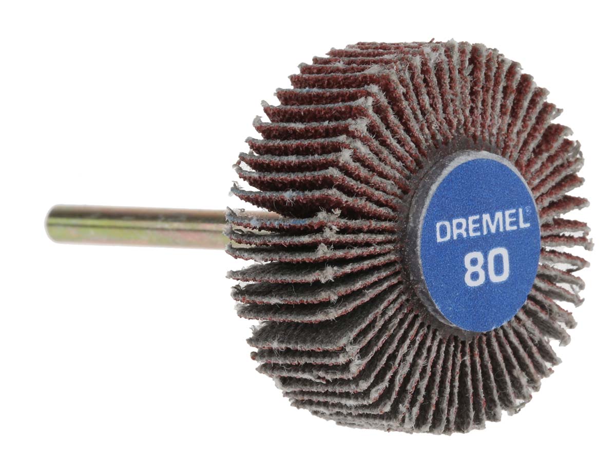 Dremel 502 Aluminium Oxide, 28.6 mm Diameter, P80 Grit, Coarse/Fine