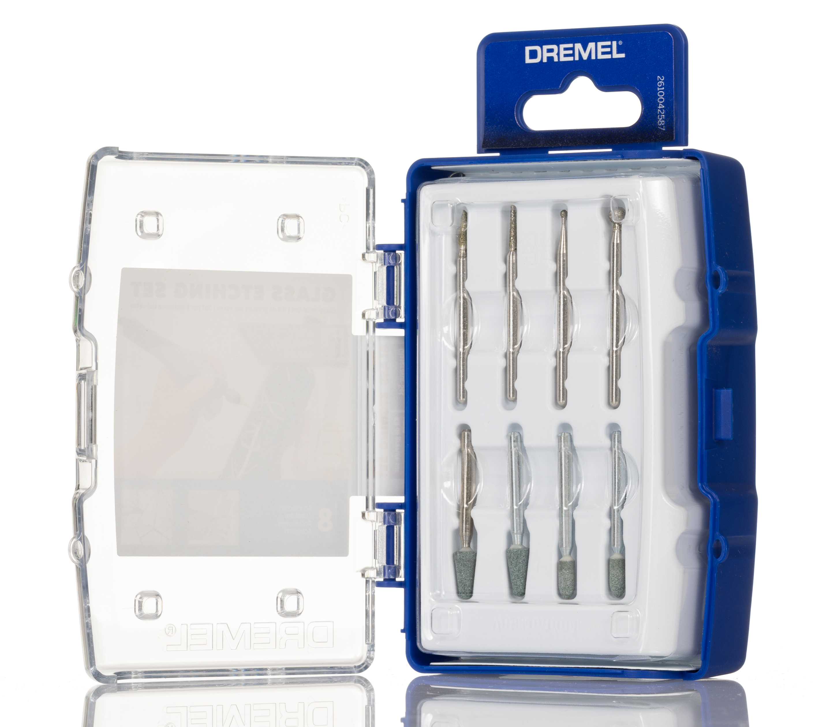 2615c682ja Dremel 8-Piece Glass Etching Set for use with Dremel Tools