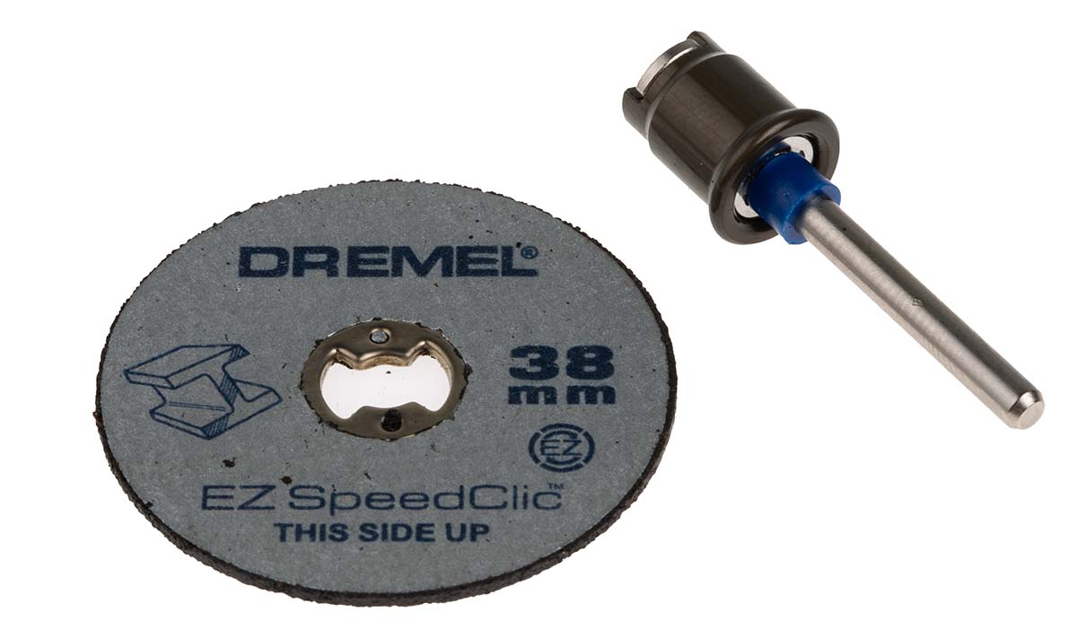 Dremel SpeedClic Silicon Carbide, 38 mm x 1 mm Thick, Coarse Grade, 2 Grit 2 Per Pack