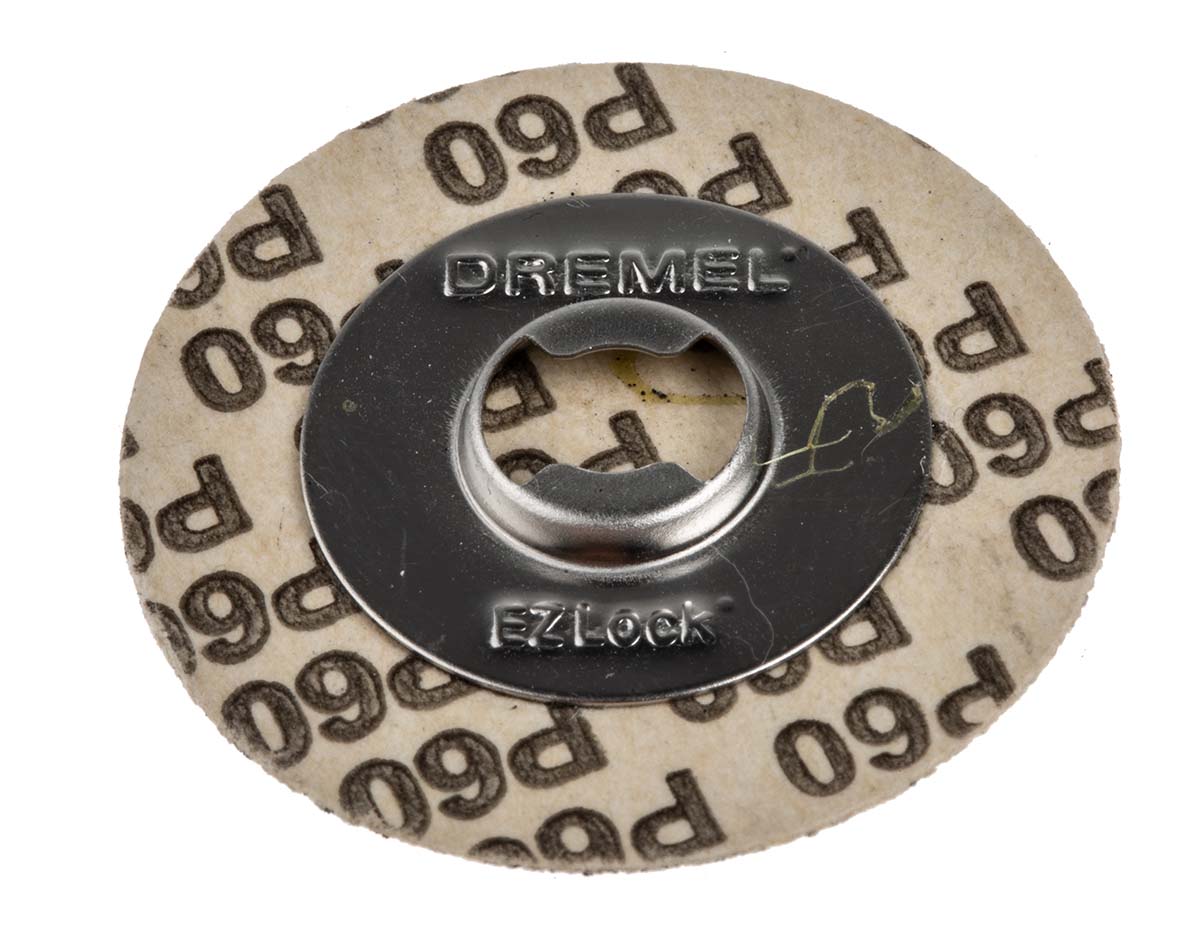 2615s411ja Dremel Abrasive Disc Non-Woven, 30 mm, Coarse Grade, P60 Grit