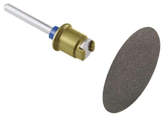 Dremel Silicon Carbide Adhesive-Backed/PSA Sanding Disc Abrasive Disc, 30 mm, Coarse Grade, 6 Grit