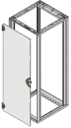 nVent SCHROFF Steel Cabinet Door, 9 U 553mm