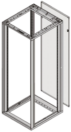 nVent SCHROFF Steel Rear Panel, 16 U 553mm