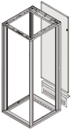 nVent SCHROFF Steel Rear Panel, 34 U 553mm