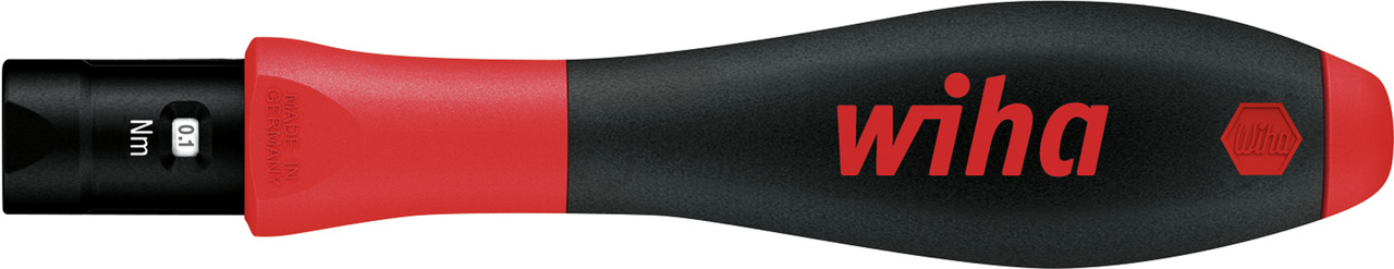 Wiha Adjustable Torque Screwdriver, 0.5 To 2 Nm, 4 mm Drive, 6 % Accuracy