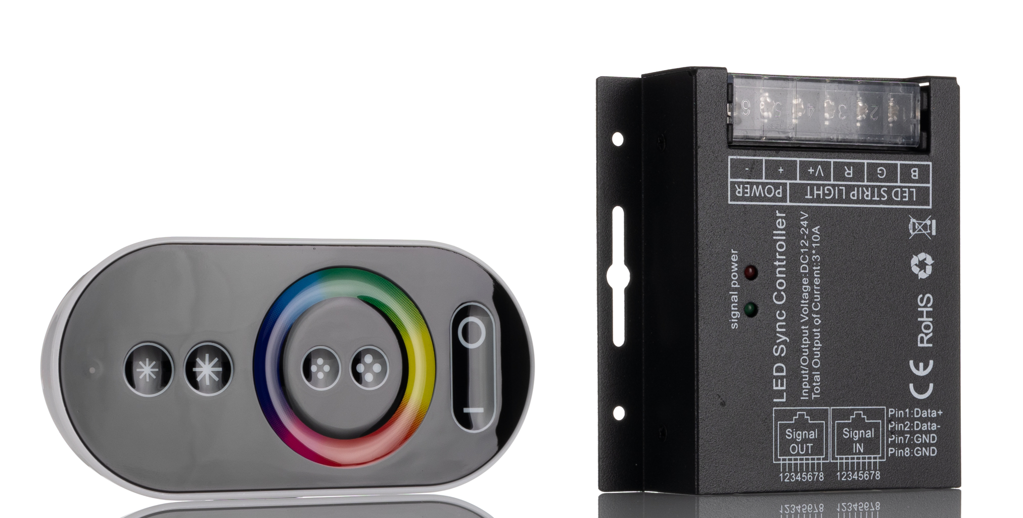 RS PRO 80 M Lighting Controller LED Controller, Infrared, Wall Mount, 24V dc