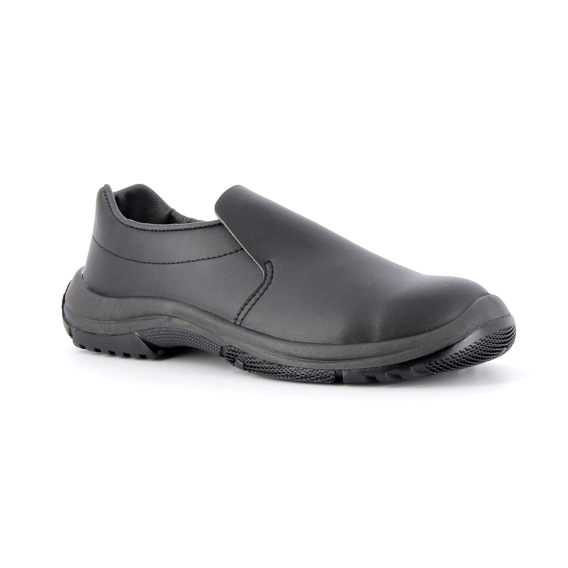 S.24 265 Unisex Black Steel Safety Shoes, UK 9, EU 43
