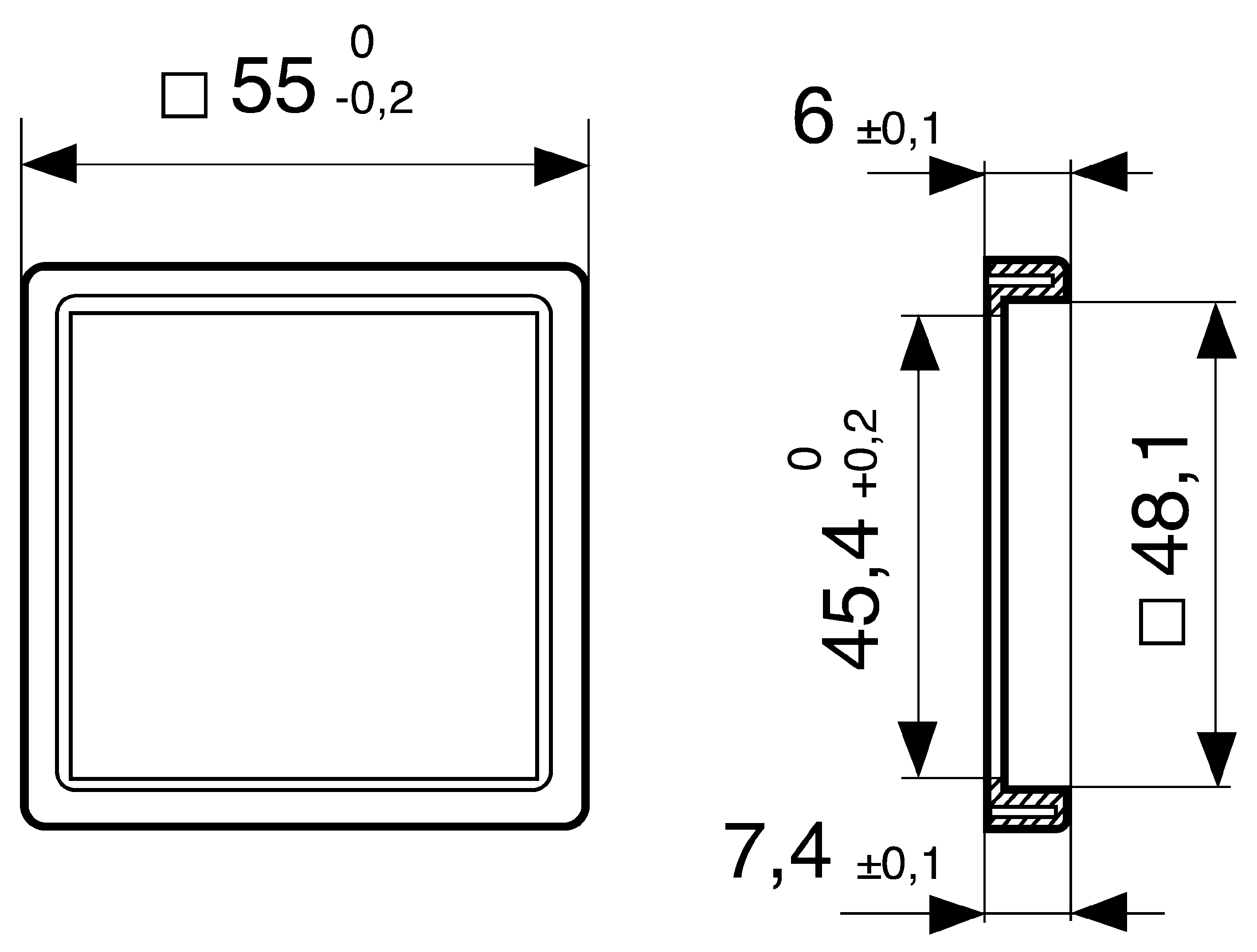 Crouzet Adapter For Use With  Electromechanical Hour Counter