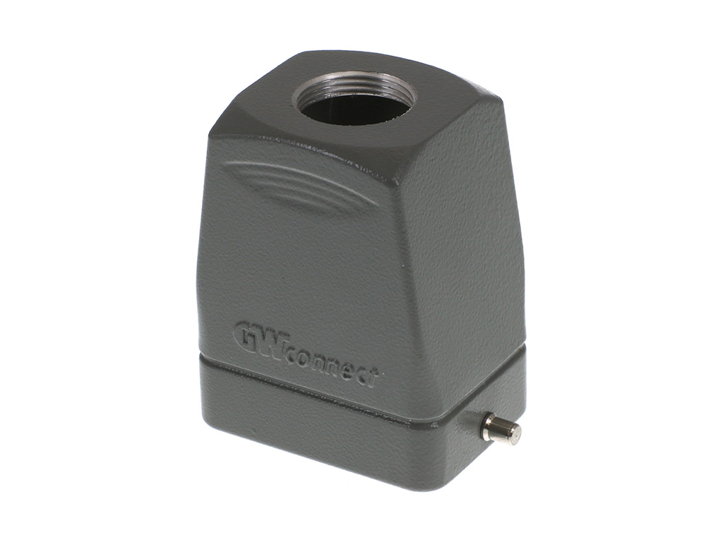 Molex 93601 Heavy Duty Power Connector Hood, M25 Thread, Top Entry