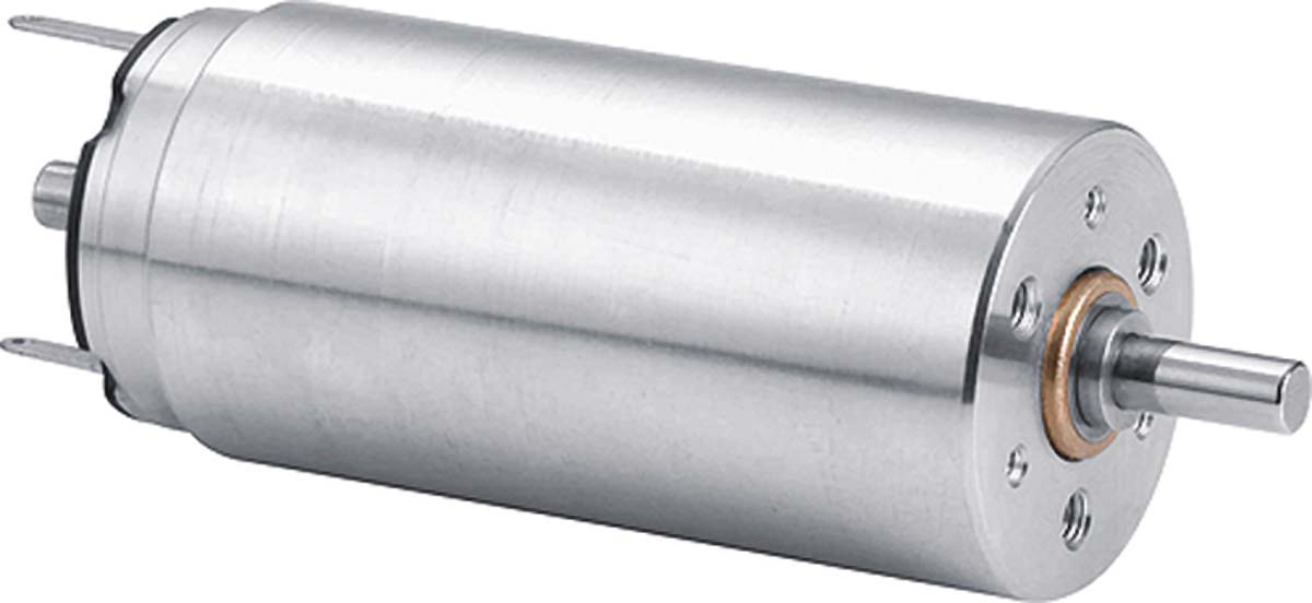 Faulhaber Brushed DC Motor, 45.3 W, 12V dc, 39 mNm, 5040rpm, 4 mm Shaft Diameter