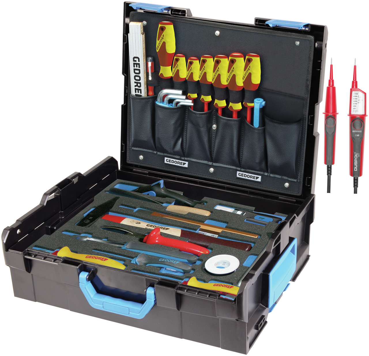 Gedore 36 Piece Electrician Tool Kit Tool Kit with Pouch VDE/1000V Approved