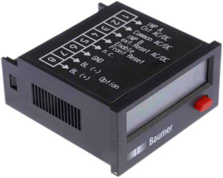 isi30-013aa01 Baumer ISI30.013AA01, 8 Digit, LCD, Digital Counter, 12kHz, 10 → 260 V AC/DC
