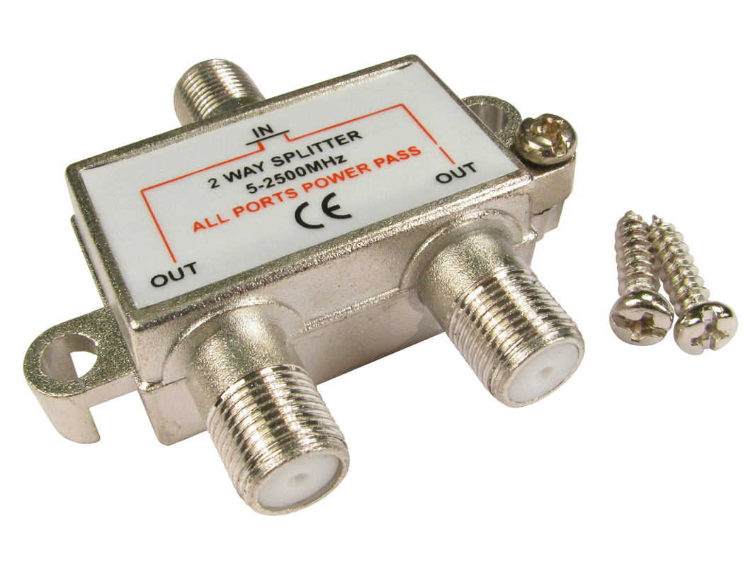 RS PRO F Connector/F Connector RF Splitter
