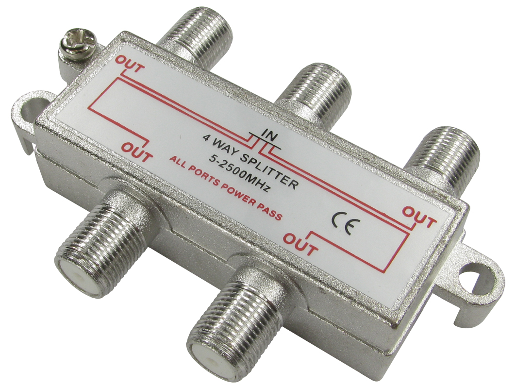 RS PRO F Connector/F Connector RF Splitter