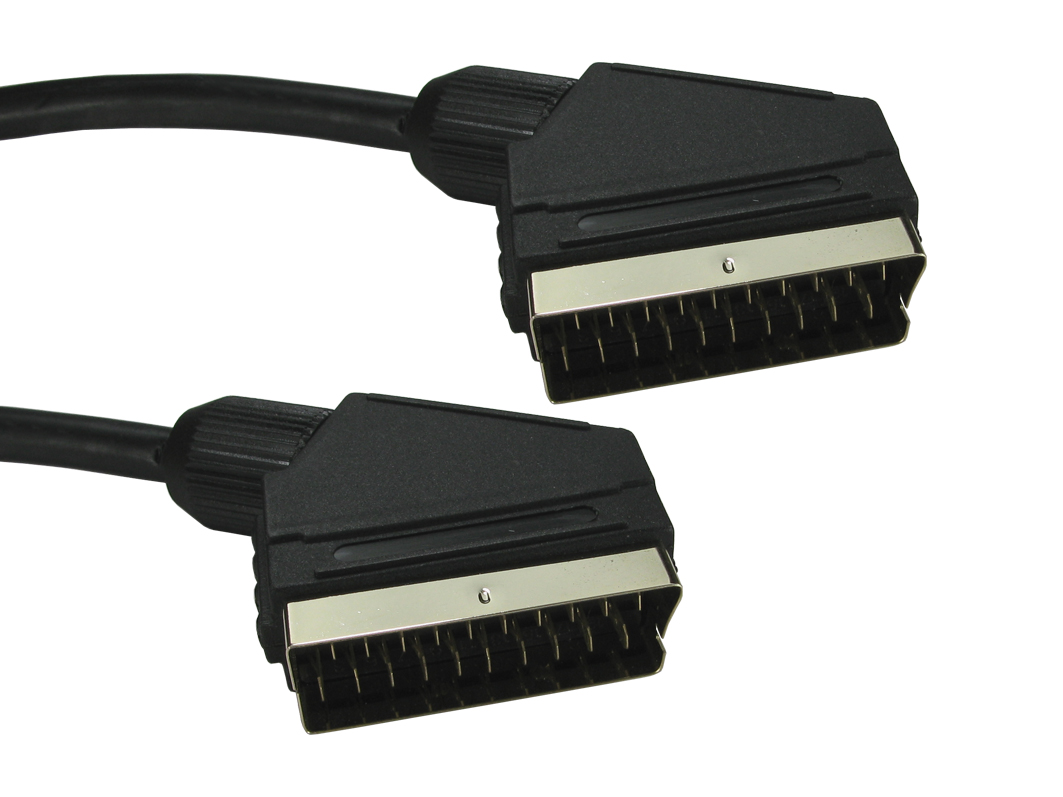 RS PRO Male Male Audio Cable, 1.5 m Black