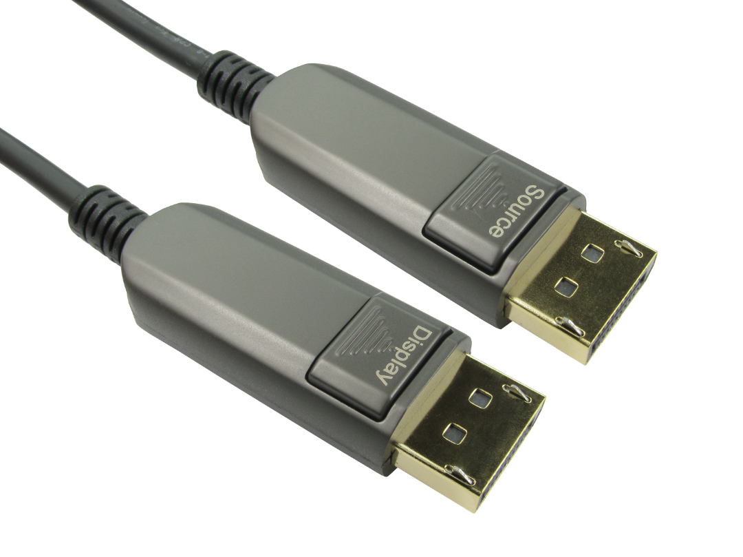 RS PRO Male DisplayPort to Male DisplayPort, Thermoplastic Polyurethane DisplayPort Cable, 10 m