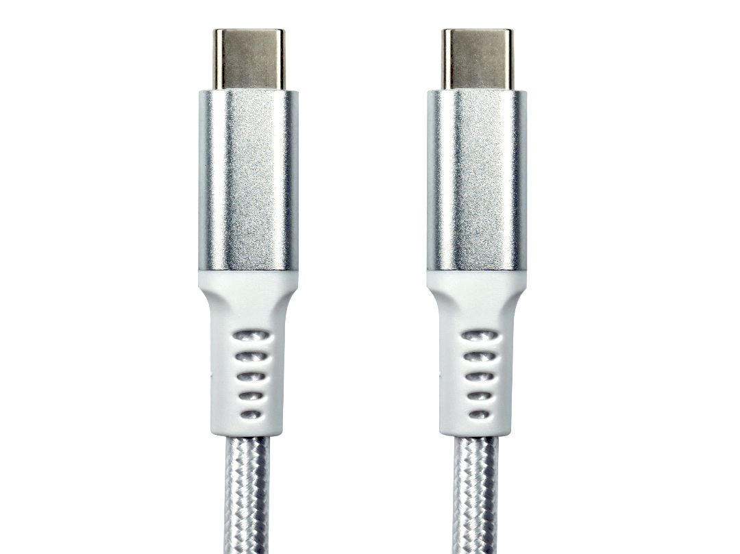 RS PRO USB Cable, Male USB Type C to Male, USB 3.2 USB Type C, White, 1.8 m