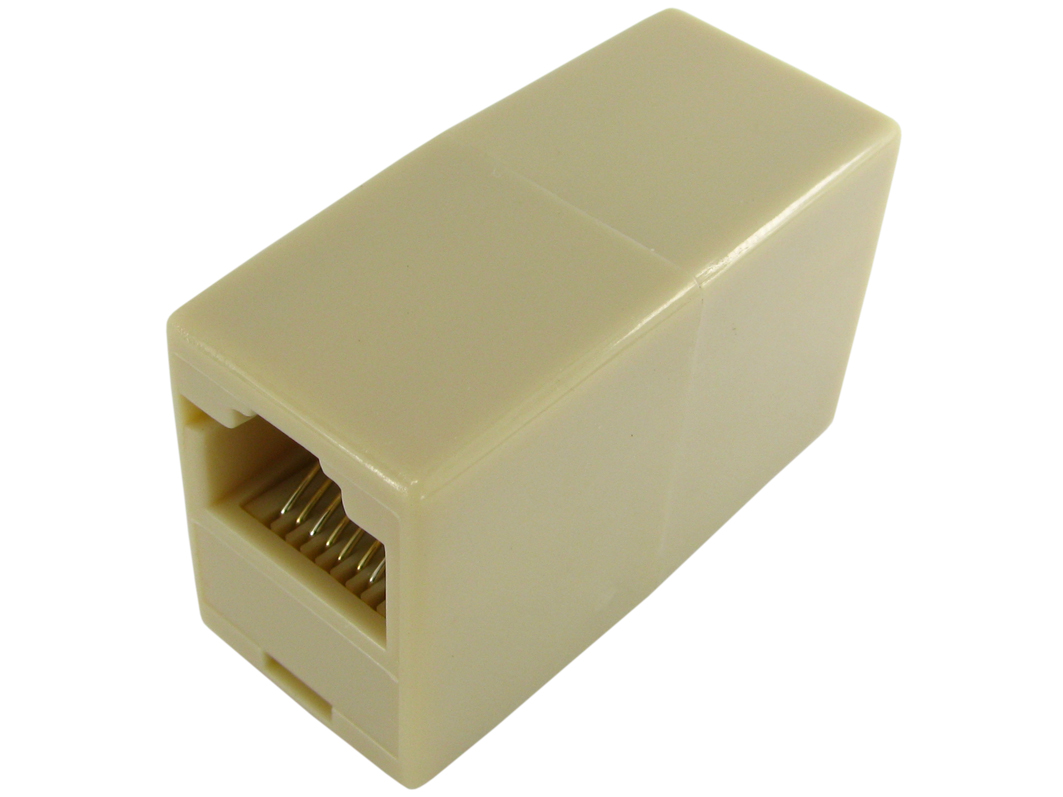RS PRO UT232 Series 1 Port RJ45 Female Unshielded Coupler, Cat5e