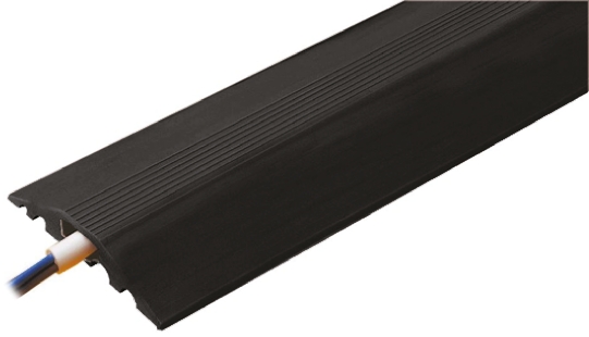 RS PRO 9 m Black Cable Cover in Rubber, 14 mm ID