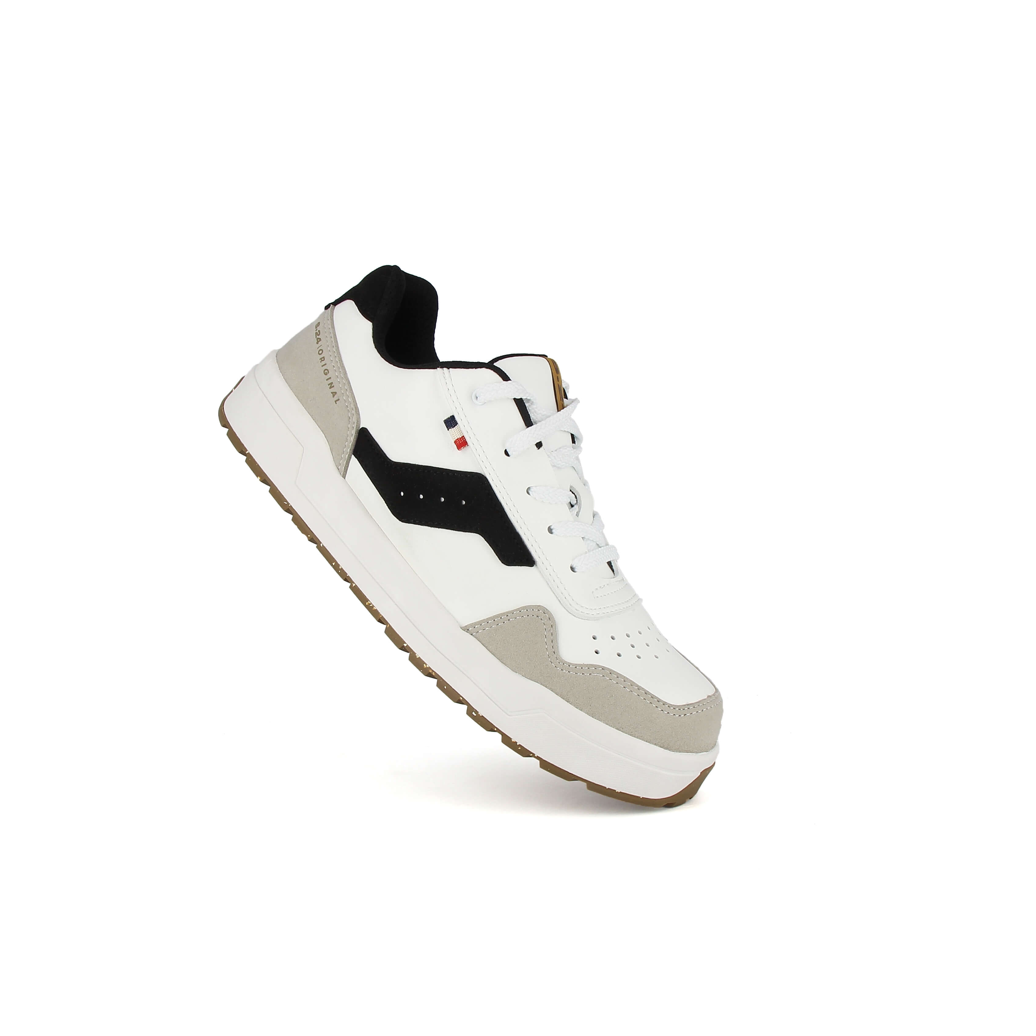 2662-8 S.24 Craft S1PL Unisex Black, White Fibreglass Footwear, UK 8, EU 42
