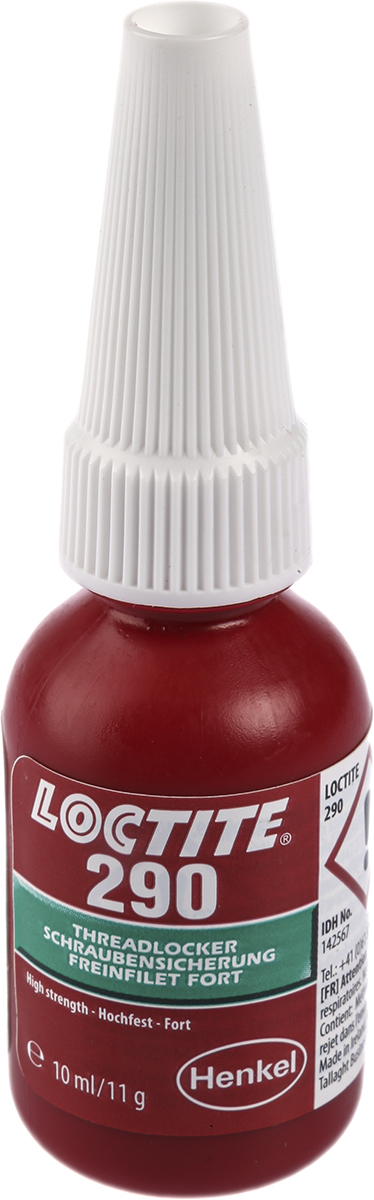 Loctite Loctite 290 Green Threadlocking Adhesive, 10 ml Bottle, 24 h Cure Time