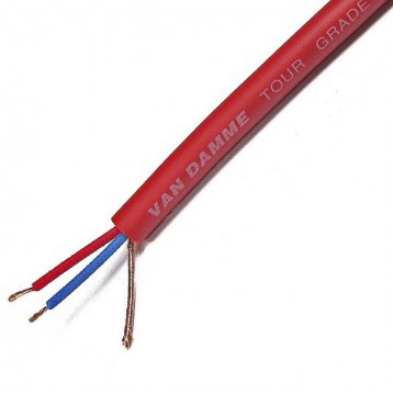 Van Damme Tour Grade Classic XKE Series Screened, 6.35 mm OD, 100 m, Red