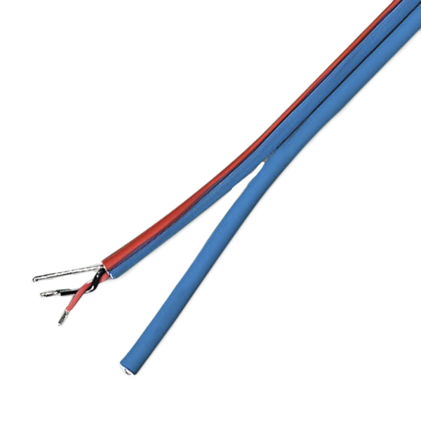 Van Damme VDC twin fig. 8 Series 4 Core Audio Cable Screened, 100 m, Red, Blue