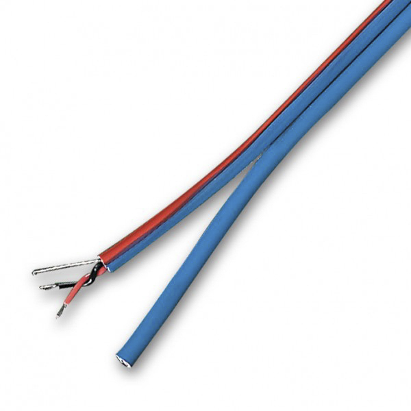 268-090-100 Van Damme VDC twin fig. 8 Series 4 Core Audio Cable Screened, 100 m, Red, Blue
