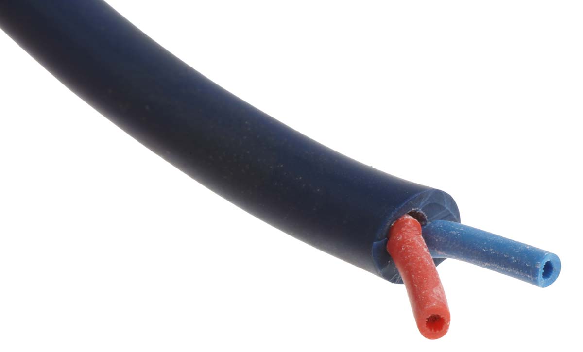 Van Damme Blue Studio Grade Series 2 Core Audio Cable, 100 m, Blue