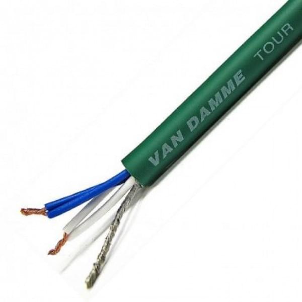 Van Damme 5 Core, 0.19 mm² CSA Screened, 6 mm OD, 100 m, Green