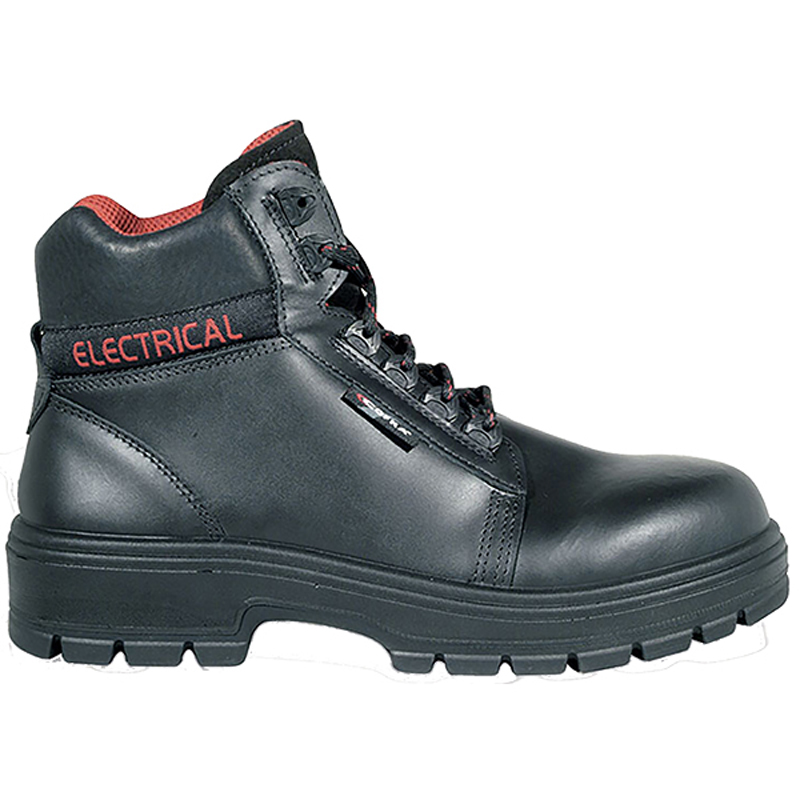 Cofra NEW ELECTRICAL Black Non-Metallic Toe Capped Unisex Safety Boots 6, EU 39 EN ISO 20345:2011