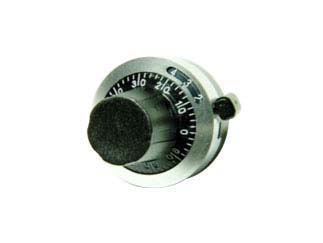 TT Electronics/BI 22.2 mm Knob Diameter Multiturn Dial for 6.35 mm Shaft Circular
