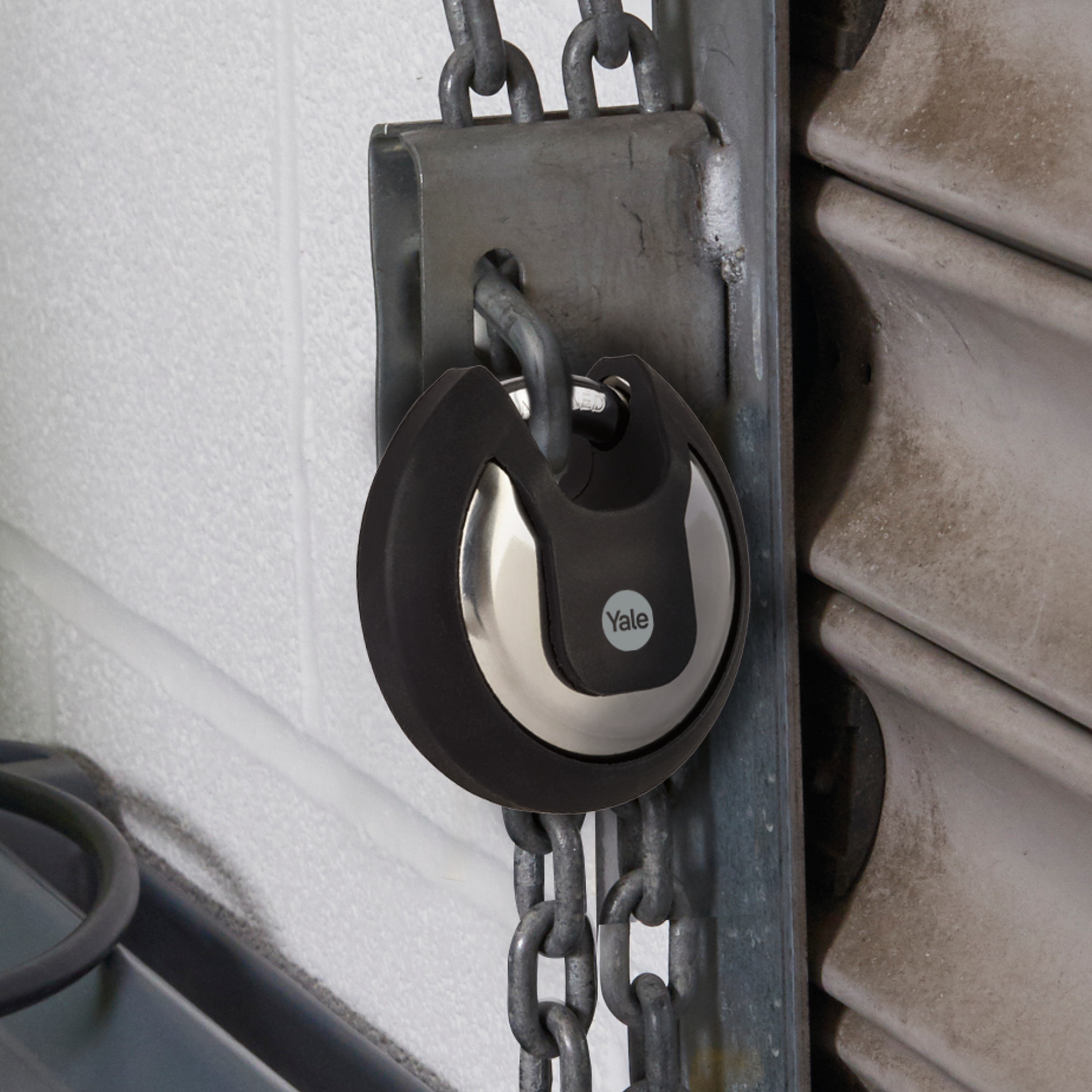 26975000 Yale1 Padlock Stainless Steel Padlock Weatherproof, 70 mm Shackle, 70mm Body