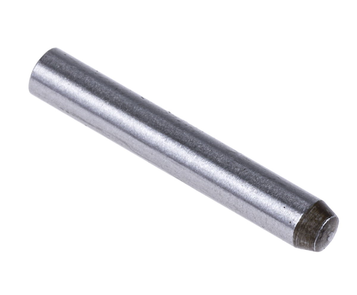 RS PRO 2.5 mm Diameter Plain Stainless Steel Parallel Dowel Pin 20 mm Long