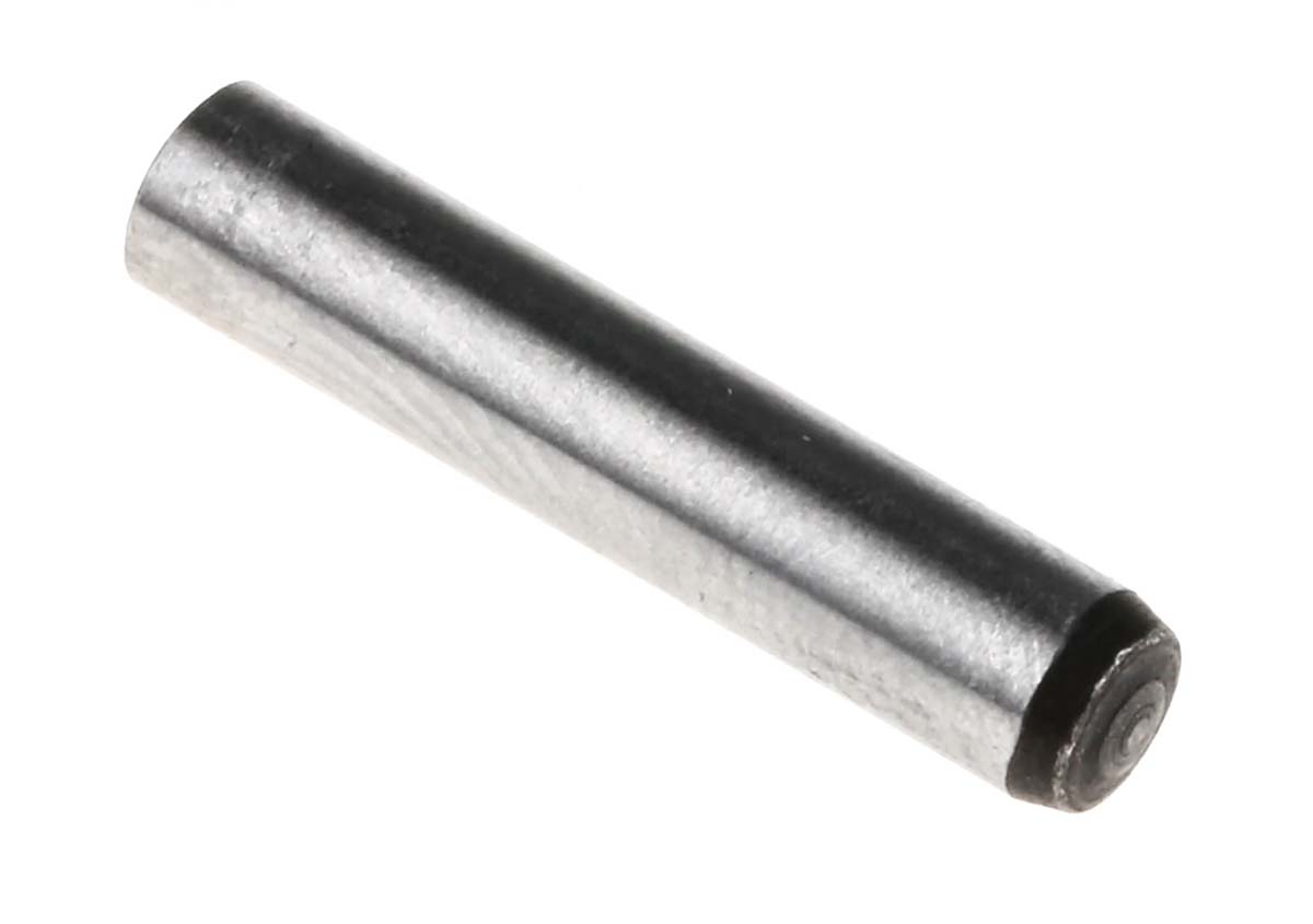 RS PRO 4 mm Diameter Plain Stainless Steel Parallel Dowel Pin 10 mm Long