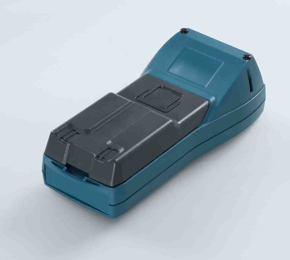 270104000 Rose Taguan Series Blue, Green ABS Handheld Enclosure Integral Battery Compartment Display Window, IP40, 180 mm x 37.5