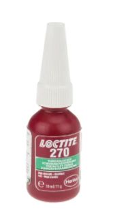 Loctite Loctite 270 Green Threadlocking Adhesive, 10 ml Bottle, 24 h Cure Time