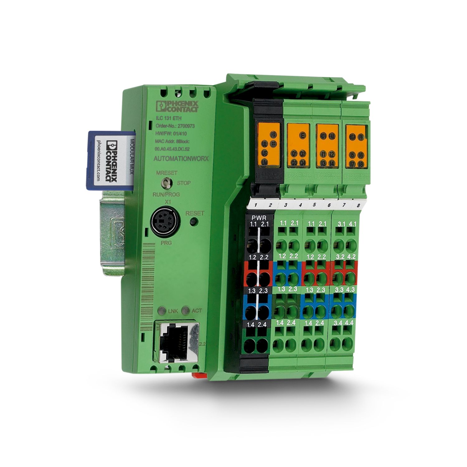 2701872 Phoenix Contact 512 MB Industrial Grade SD Flash Card Compact Flash Card