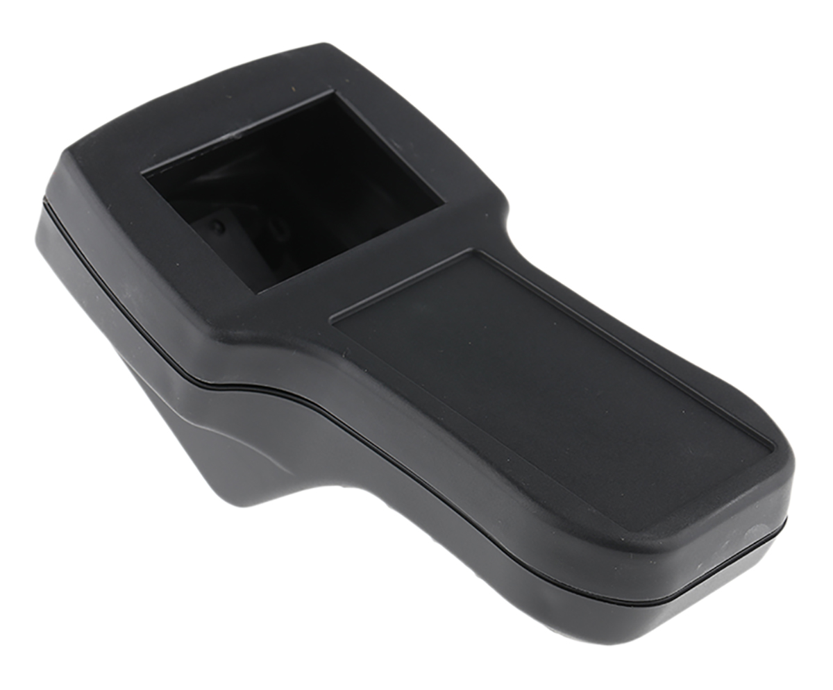 270202000 Rose Beluga Series Black, Grey Polyamide Handheld Enclosure Integral Battery Compartment Display Window, IP65, 187 mm x