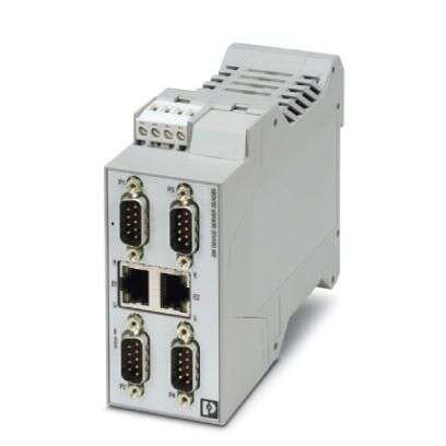 Phoenix Contact Serial Device Server, 100 Mbps Baud Rate