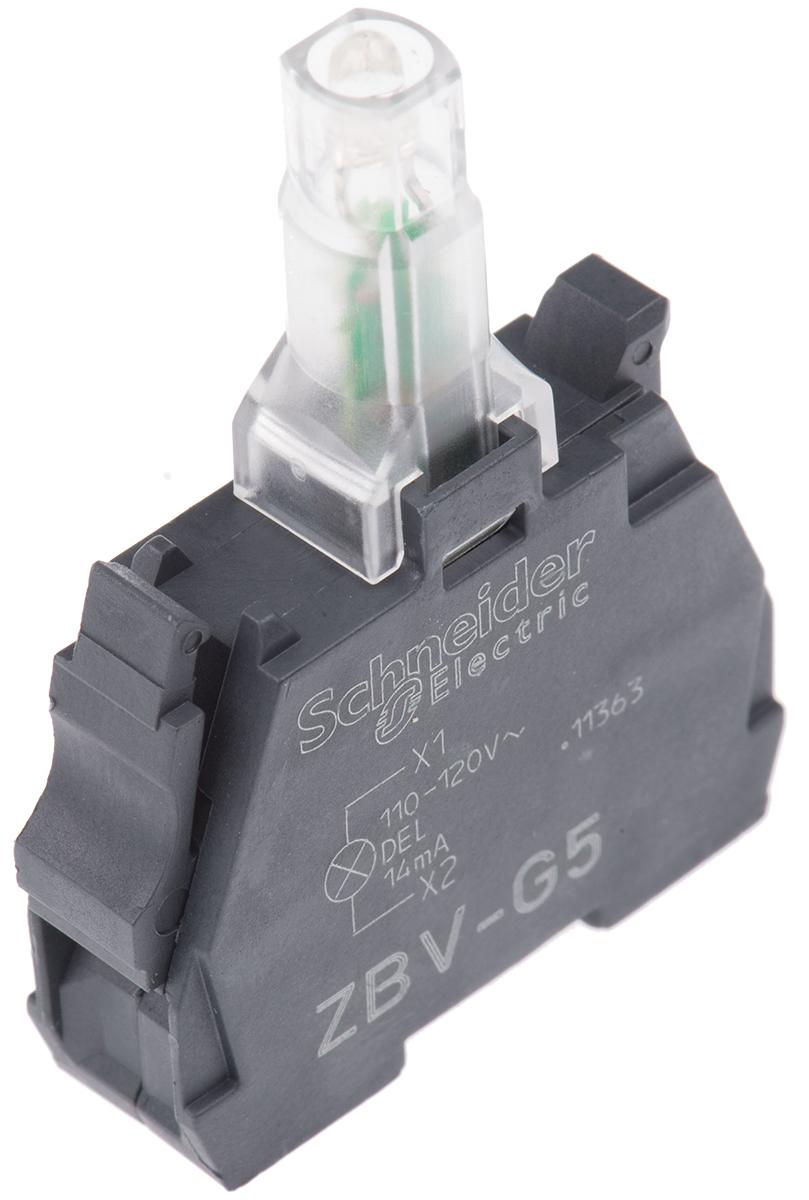 zbvg5 Schneider Electric Harmony XB Light Block LED Orange Screw terminal