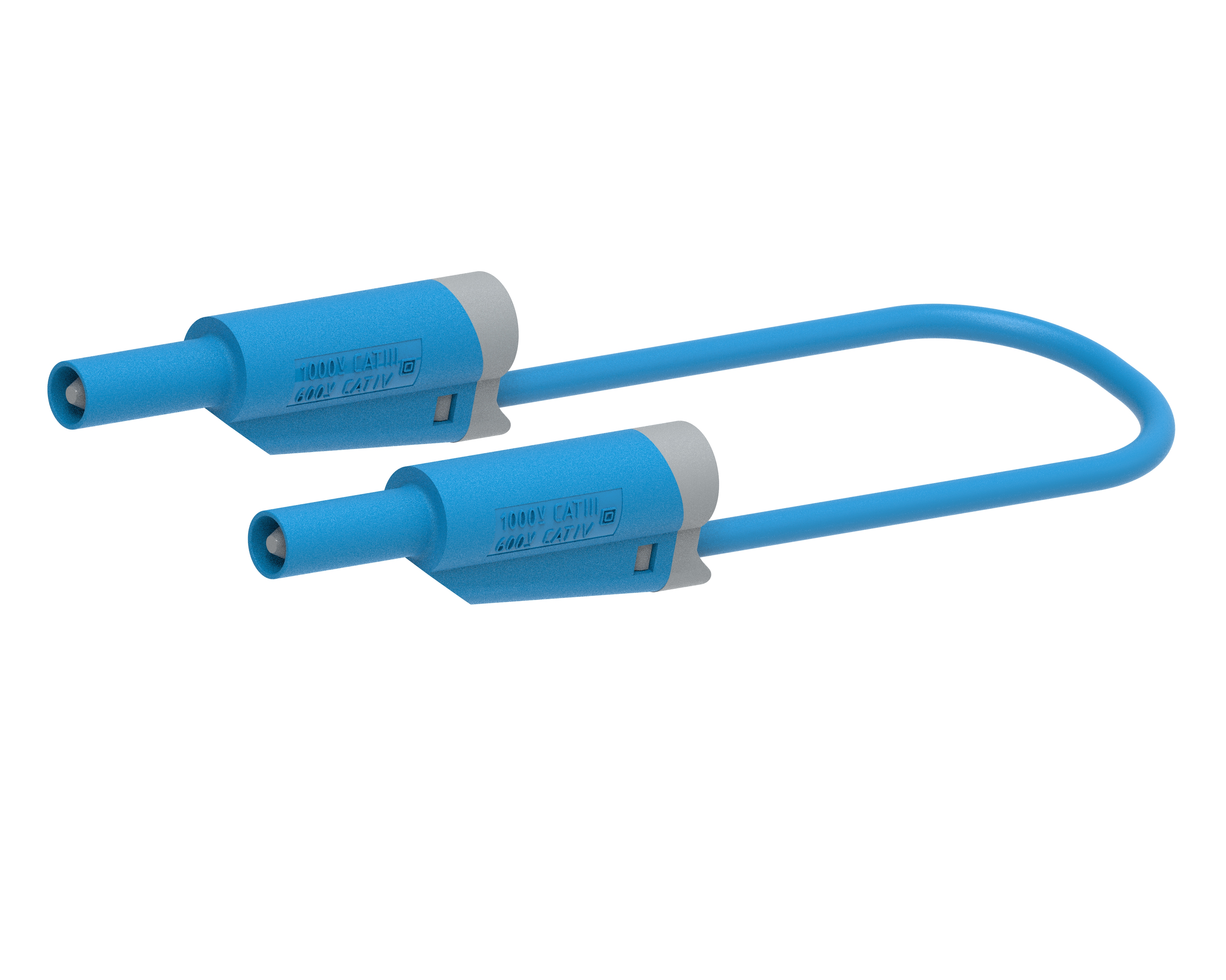 Electro PJP Banana Plug 32A, 1000V, Blue, 150 cm Lead Length