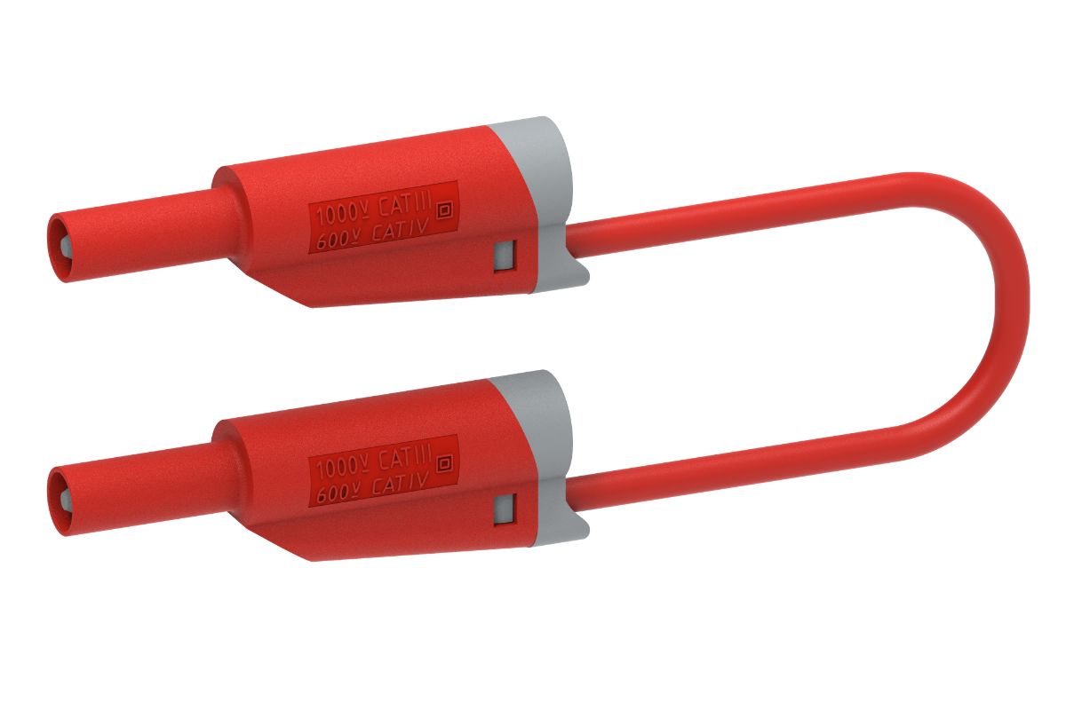 Electro PJP Test Lead 36A, 1kV, Red, 2 m Lead Length