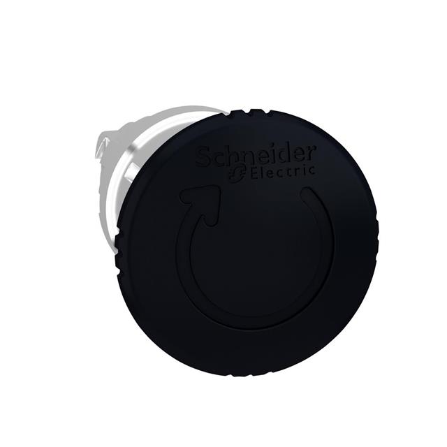 zb4bs52 Schneider Electric Harmony XB4 Series, Black Push Button Head, Turn to Release, 22mm Cutout