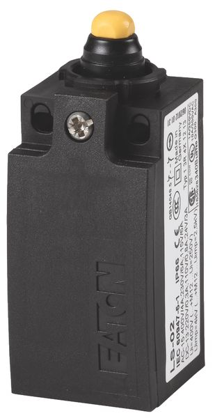 Eaton Block Plastic NO/NC Precision Position Switch, 6A, IP67, IP66 33.5 mm 31mm 61 mm