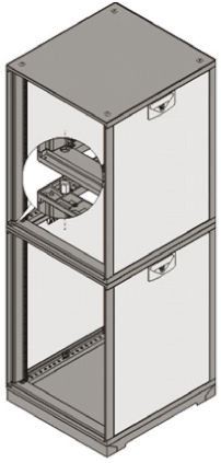 nVent SCHROFF Stacking Kit for Use with NOVASTAR 19 in Cabinet